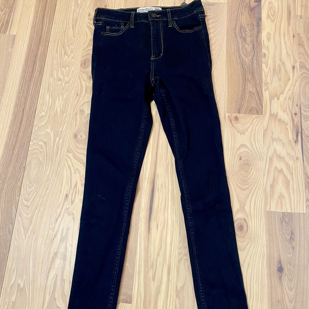 Abercrombie & Fitch Super Skinny High-Rise Jeans Size 00